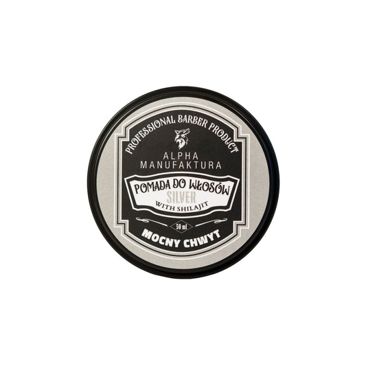 Mocna matowa pomada do włosów Silver 50ml | Alpha