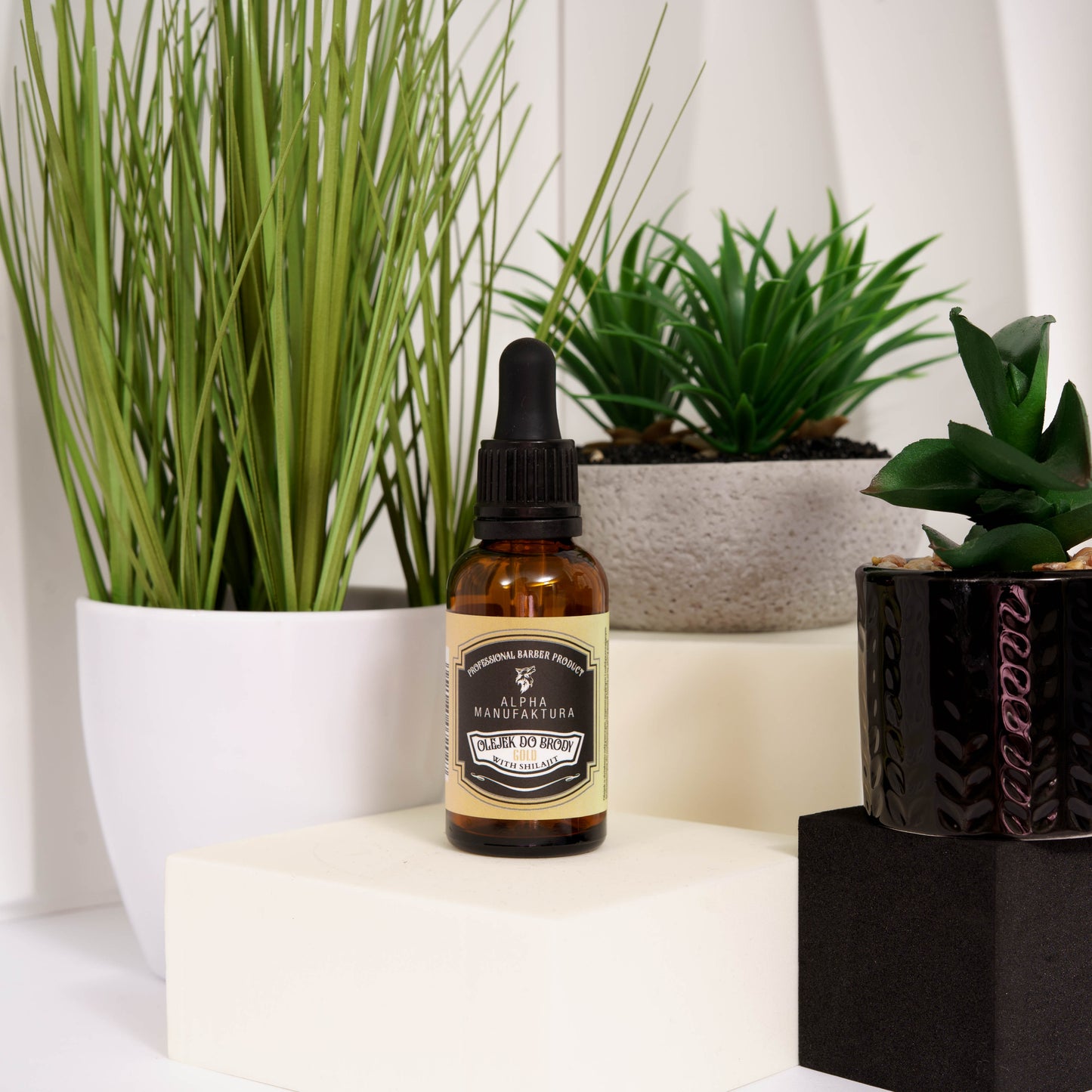 Olej do brody, zapach Gold | Alpha