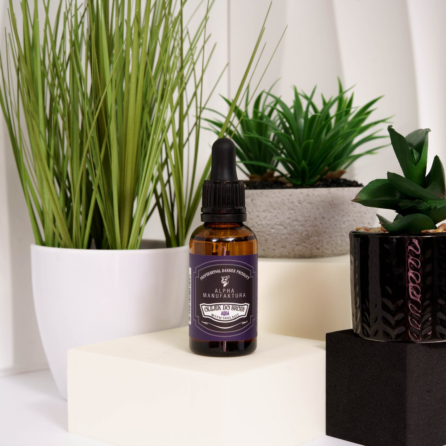 Olej do brody, zapach Aqua | Alpha