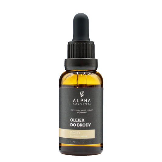 Olej do brody, zapach Gold 30ml | Alpha