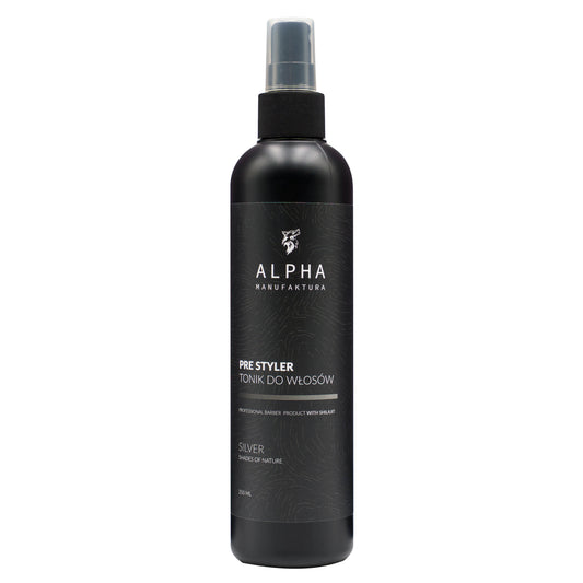 Pre styler - Tonik do włosów Silver 250ml | Alpha